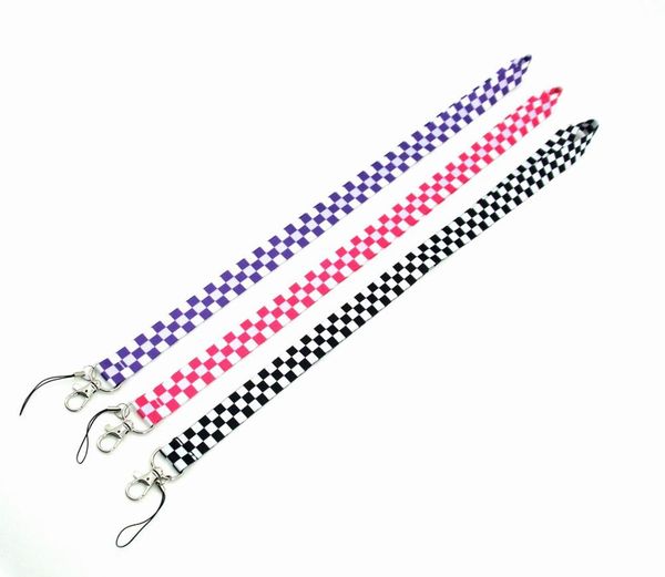 2019 new pink black pink cartoon stripe lattice neck strap lanyard mobile phone key chain id badge keychain lanyard, Silver
2019 new pink black pink cartoon stripe lattice neck strap lanyard mobile phone key chain id badge keychain lanyard, Silver