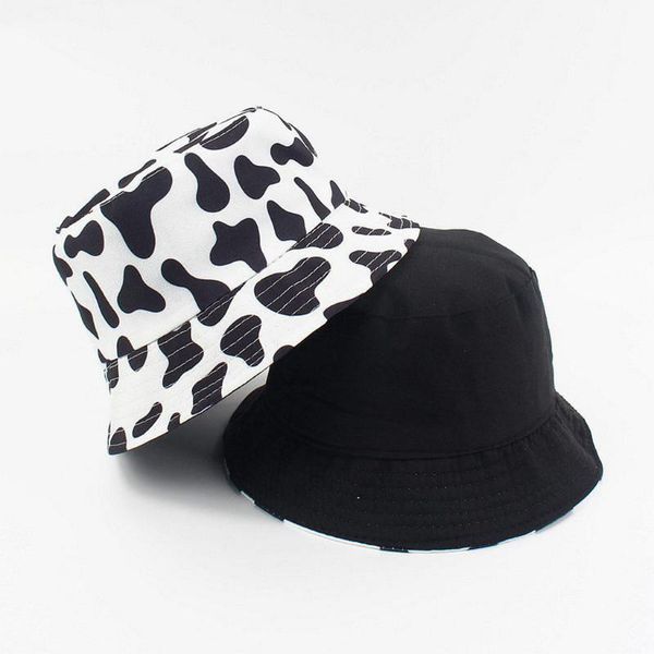 outdoor activities travel hat new fashion reversible black white cow pattern bucket hats fisherman caps for women gorras summer, Yellow
outdoor activities travel hat new fashion reversible black white cow pattern bucket hats fisherman caps for women gorras summer, Yellow