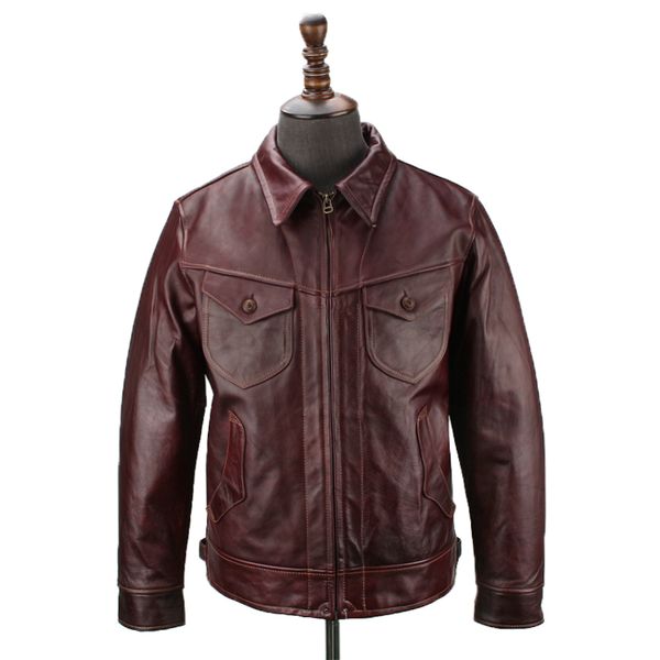 read description asian size super quality men's genuine cow leather coat vintage style cowhide leather jacket 170311-7, Black
read description asian size super quality men's genuine cow leather coat vintage style cowhide leather jacket 170311-7, Black