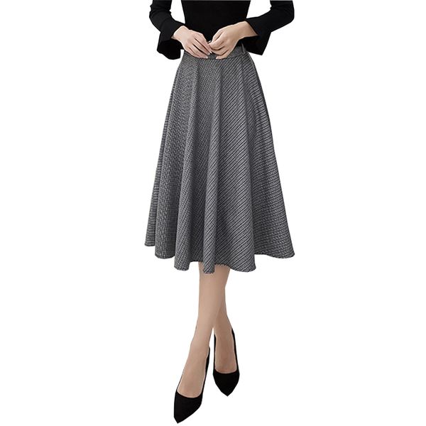 belt retro vintage plaid pleated high waist skirt women autumn winter 2018 a-line midi long umbrella zipper skirt 2639ly, Black
belt retro vintage plaid pleated high waist skirt women autumn winter 2018 a-line midi long umbrella zipper skirt 2639ly, Black