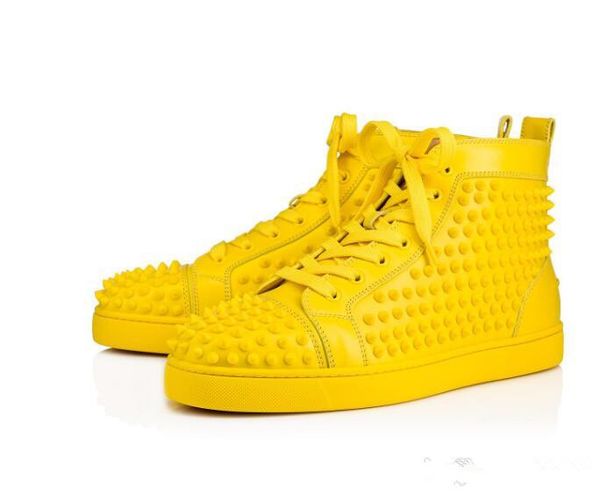 perfect paint leather casual flat walking shoes,fashion red bottom sneakers high studded spikes outdoor women,men party wedding shoes, Black
perfect paint leather casual flat walking shoes,fashion red bottom sneakers high studded spikes outdoor women,men party wedding shoes, Black