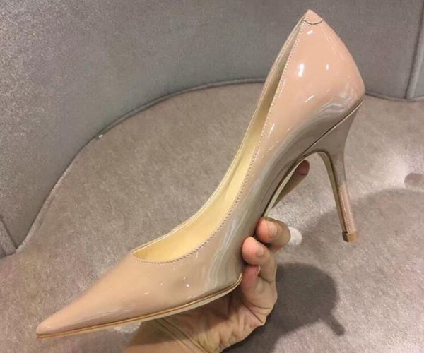 designer women pumps nude dress shoes slip-on lady pointed toes stiletto shallow mouth party prom office hight heel shoes, Black
designer women pumps nude dress shoes slip-on lady pointed toes stiletto shallow mouth party prom office hight heel shoes, Black