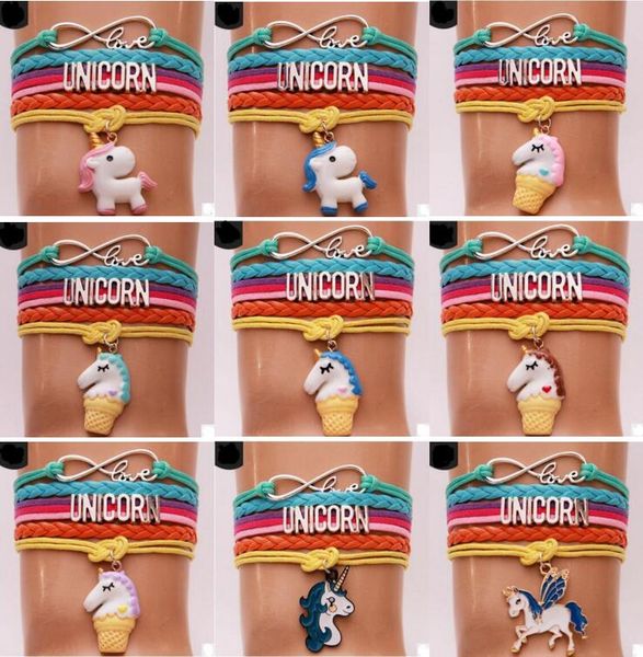 infinity love unicorn bracelet letter unicorn horse charm braid wrap multilayer bracelets bangle cuffs jewelry leather weave bracelets, Golden;silver
infinity love unicorn bracelet letter unicorn horse charm braid wrap multilayer bracelets bangle cuffs jewelry leather weave bracelets, Golden;silver