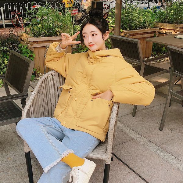 down padded korean winter 2019 new type bread clothing cotton padded jacket short thickened cotton coat black jacket women
down padded korean winter 2019 new type bread clothing cotton padded jacket short thickened cotton coat black jacket women