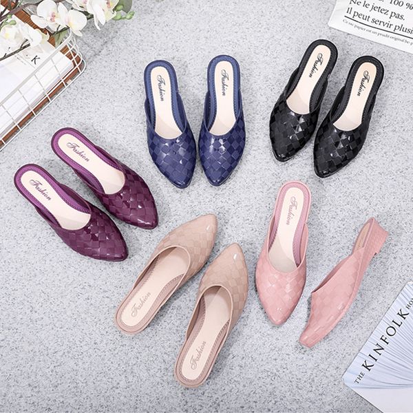 pointed shoes women's wedge low-heeled soft bottom professional comfortable work shoes shallow mouth summer women sandals, Black
pointed shoes women's wedge low-heeled soft bottom professional comfortable work shoes shallow mouth summer women sandals, Black