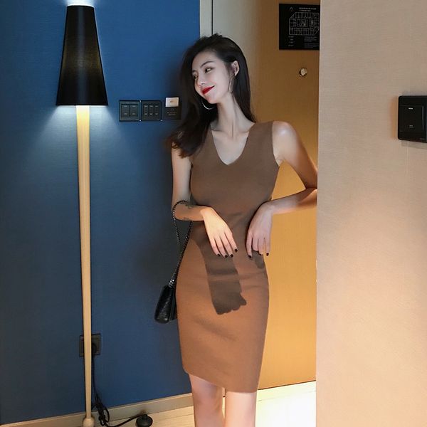gagarich sleeveless off shoulder camis dress women korean high waist hip bodycon knit vestido solid pit design solid ropa, Black;gray
gagarich sleeveless off shoulder camis dress women korean high waist hip bodycon knit vestido solid pit design solid ropa, Black;gray