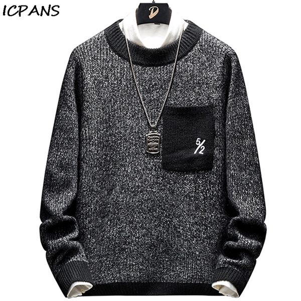 men's sweaters icpans 2021 men hip hop sweater pullover streetwear with pockets knitted retro vintage autumn cotton, White;black
men's sweaters icpans 2021 men hip hop sweater pullover streetwear with pockets knitted retro vintage autumn cotton, White;black