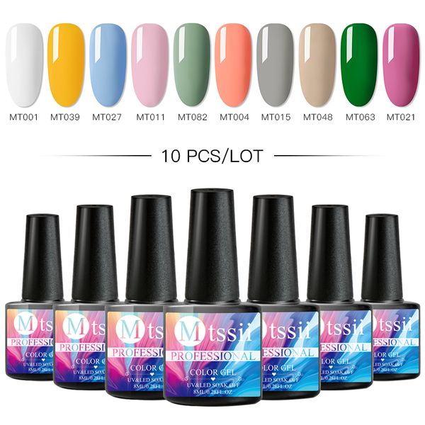 mtssii 4/6/10 colors gel nail polish set soak off nail art gel varnish manicure set kit uv led lacquer for manicure
mtssii 4/6/10 colors gel nail polish set soak off nail art gel varnish manicure set kit uv led lacquer for manicure