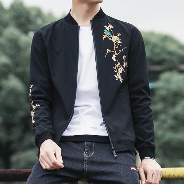 men embroid bomber sportswear solid color coat man jacket casual hooded jacket brand men bomber spring and autumn, Black;brown
men embroid bomber sportswear solid color coat man jacket casual hooded jacket brand men bomber spring and autumn, Black;brown