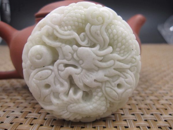 women natural carved copper and dragon china lantian jade pendant with certificate together7356799, Silver
women natural carved copper and dragon china lantian jade pendant with certificate together7356799, Silver
