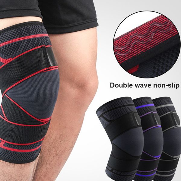 1pcs fitness running football knee support braces,elastic adjustment knee pad,compression protection sport pad for basketball, Black;gray
1pcs fitness running football knee support braces,elastic adjustment knee pad,compression protection sport pad for basketball, Black;gray
