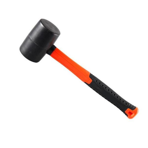 80 oz home fitment tools rubber hammer wear-resistant tile hammer with round head and non-slip handle for back
80 oz home fitment tools rubber hammer wear-resistant tile hammer with round head and non-slip handle for back