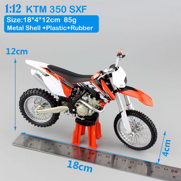 1/12 scale automaxx children ktm 350 sxf motocross motorcycle model rider sx-f dirt bike diecasts & toy vehicles for collection y200317
1/12 scale automaxx children ktm 350 sxf motocross motorcycle model rider sx-f dirt bike diecasts & toy vehicles for collection y200317