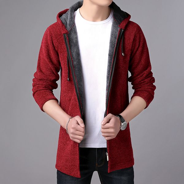 2019 winter new mens hooded sweaters coats fashion casual extended sweater plus thick warm sweater men cashmere sweaters j670, White;black
2019 winter new mens hooded sweaters coats fashion casual extended sweater plus thick warm sweater men cashmere sweaters j670, White;black