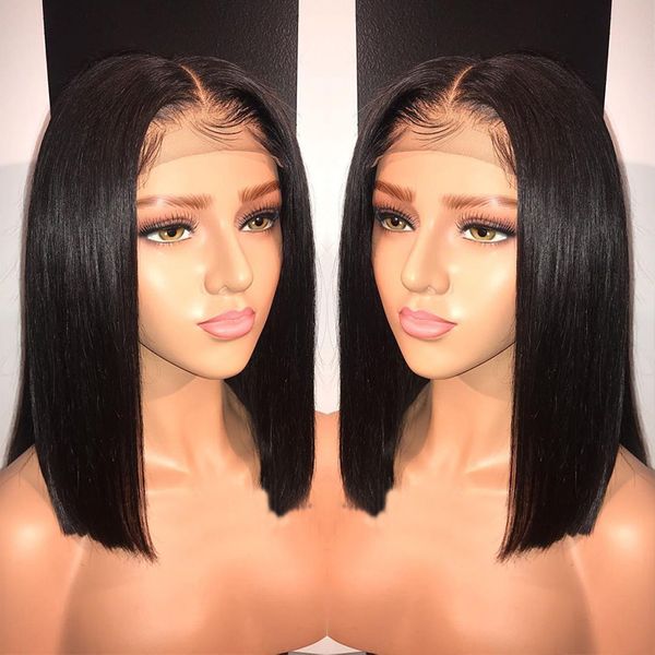 13x4 lace front human hair wigs brazilian straight short bob wig pre plucked with baby hair remy lace wig for black women
13x4 lace front human hair wigs brazilian straight short bob wig pre plucked with baby hair remy lace wig for black women