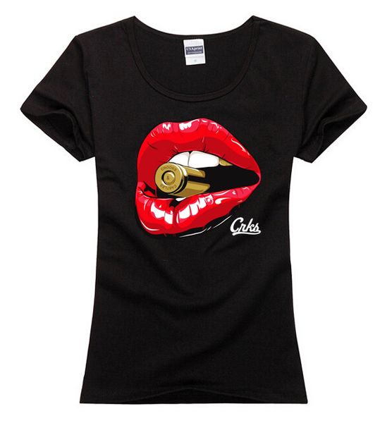женщины tshirt женская одежда мода футболка леди женщины v neck тонкий hip hop хлопок крукс lip повседневный танец o шеи подарков, White
женщины tshirt женская одежда мода футболка леди женщины v neck тонкий hip hop хлопок крукс lip повседневный танец o шеи подарков, White