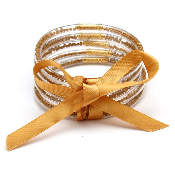 brown flash-filled bracelet seed beads jelly bracelets glitter filled silicone round bangle christmas halloween party bang, Black
brown flash-filled bracelet seed beads jelly bracelets glitter filled silicone round bangle christmas halloween party bang, Black
