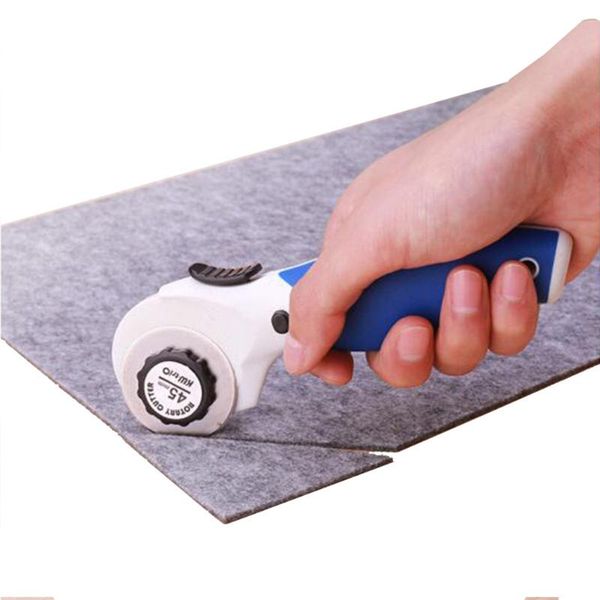 45mm cloth cutter wheel sewing tools accessory cut leather paper fabric round blade rotary cutter blade, Black
45mm cloth cutter wheel sewing tools accessory cut leather paper fabric round blade rotary cutter blade, Black