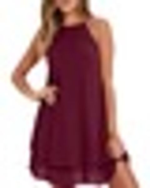 solid chiffon sleeveless party dress women summer spaghetti strap a-line beach sundress backless mini dresses vestidos 2019, Black;gray
solid chiffon sleeveless party dress women summer spaghetti strap a-line beach sundress backless mini dresses vestidos 2019, Black;gray