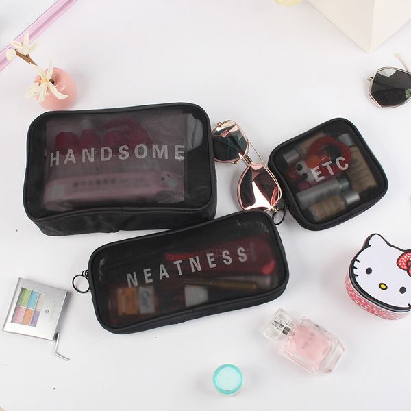new fashion women small large cosmetic bag set zipper clear mesh storage pouch toiletry makeup beauty kits wash organizer case
new fashion women small large cosmetic bag set zipper clear mesh storage pouch toiletry makeup beauty kits wash organizer case