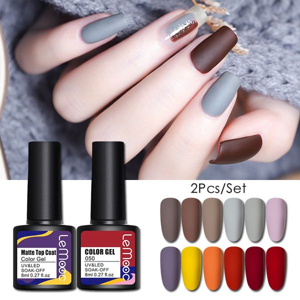 lemooc 8ml nail polish gel nail varnish kit colorful semi permanent uv led pure color gel lacquer for manicure, Red;pink
lemooc 8ml nail polish gel nail varnish kit colorful semi permanent uv led pure color gel lacquer for manicure, Red;pink