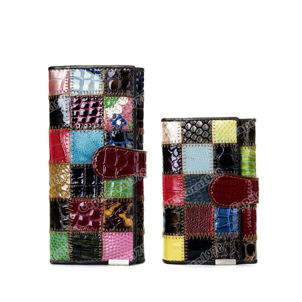 women genuine leather wallet multicolor cowhide card holder retro new trend purses ethnic style fashion bags capricorn1978, Red;black
women genuine leather wallet multicolor cowhide card holder retro new trend purses ethnic style fashion bags capricorn1978, Red;black