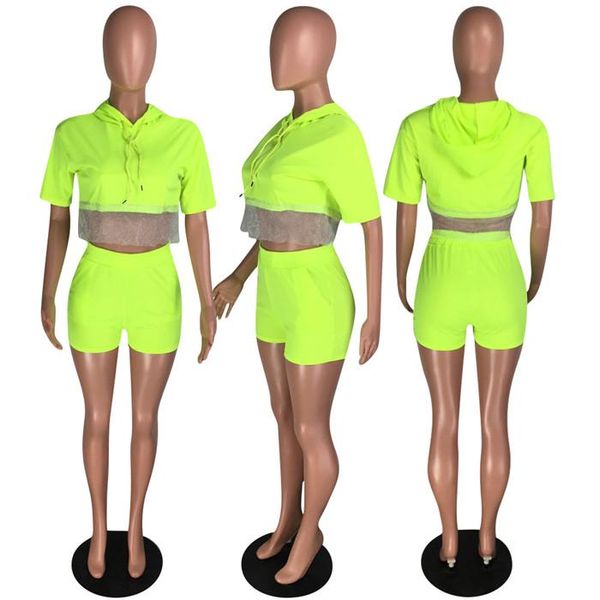 женская 2pcs короткие штаны crew neck толстовки с коротким рукавом сплошной цвет сексуальный стиль женщины одежда мода повседневная одежда, White
женская 2pcs короткие штаны crew neck толстовки с коротким рукавом сплошной цвет сексуальный стиль женщины одежда мода повседневная одежда, White