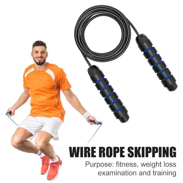 simple skipping rope wear-resistant weight-bearing block bearing steel jump wire training equipment training match skipping
simple skipping rope wear-resistant weight-bearing block bearing steel jump wire training equipment training match skipping
