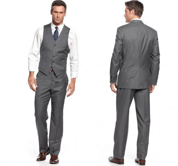 grey men wedding suits man blazer jacket vest pants slim fit groom tuxedos bridegroom suit 3 piece prom wear costume homme custom made, Black;gray
grey men wedding suits man blazer jacket vest pants slim fit groom tuxedos bridegroom suit 3 piece prom wear costume homme custom made, Black;gray