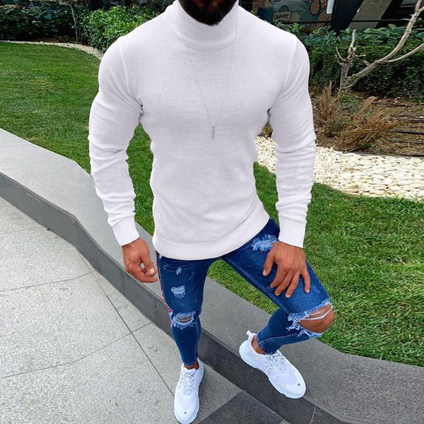 male pullover men's autumn winter solid pullover knitted trutleneck sweater blouse blusa de frio masculino #3s, White;black
male pullover men's autumn winter solid pullover knitted trutleneck sweater blouse blusa de frio masculino #3s, White;black