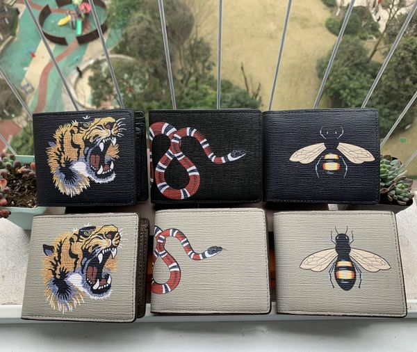 classic men designer wallets purse real leather wallet casual short paragraph designer bag cardholder pocket fashion wallet tiger bee snake, Red;black
classic men designer wallets purse real leather wallet casual short paragraph designer bag cardholder pocket fashion wallet tiger bee snake, Red;black