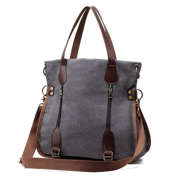 women's canvas tote bag handle bags crossbody messenger bag shoulder handbag(grey
women's canvas tote bag handle bags crossbody messenger bag shoulder handbag(grey