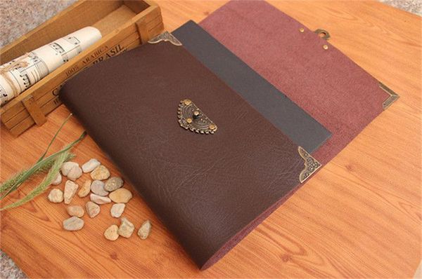 vintage pu leather 30 black paper sheets card wedding diy album handmade vintage p foto scrapbooking album with vintage lock
vintage pu leather 30 black paper sheets card wedding diy album handmade vintage p foto scrapbooking album with vintage lock