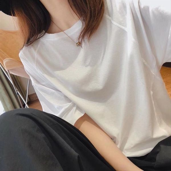 sense of design three-dimensional t-shirt mercerized cotton cutting mercerized cotton smooth and comfortable stitching profile tibetan meat, White
sense of design three-dimensional t-shirt mercerized cotton cutting mercerized cotton smooth and comfortable stitching profile tibetan meat, White