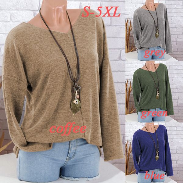 women's clothing autumn and winter popular style v-collar spliced long-sleeved solid color sweater winter 4 color 5xl size, White;black
women's clothing autumn and winter popular style v-collar spliced long-sleeved solid color sweater winter 4 color 5xl size, White;black