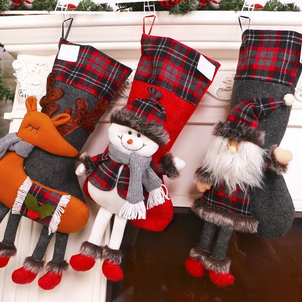 christmas decorations tree pendant big stockings long legs gift bag children's gifts for home decoration
christmas decorations tree pendant big stockings long legs gift bag children's gifts for home decoration