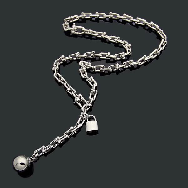 stainless steel jewelry fashion statement necklaces lock necklace hip hop bling chains jewelry men designer necklace women necklace
stainless steel jewelry fashion statement necklaces lock necklace hip hop bling chains jewelry men designer necklace women necklace