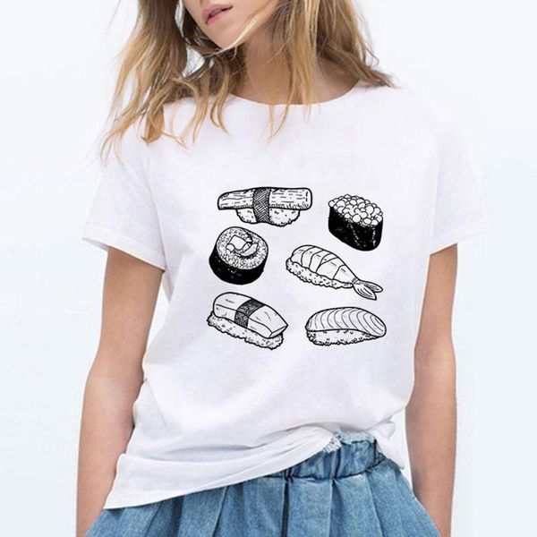 oversize sushi graphic t-shirt funny streetwear casual cute punk round collar spring summer hipster tshirt trendy t shirt, White
oversize sushi graphic t-shirt funny streetwear casual cute punk round collar spring summer hipster tshirt trendy t shirt, White