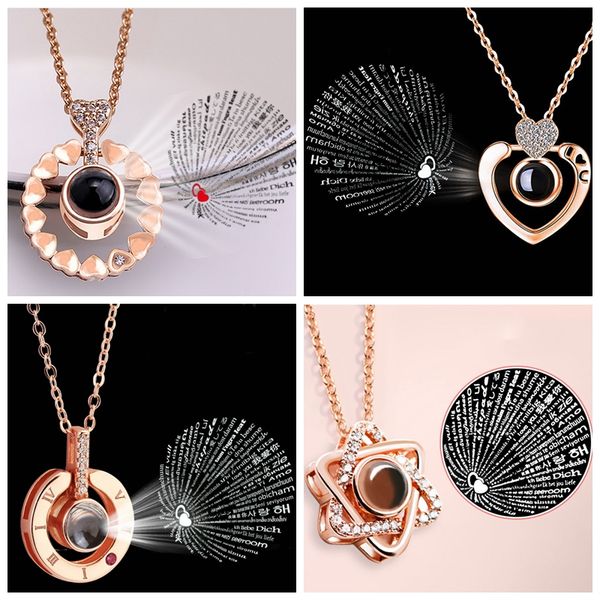 dropshipping new rose gold silver 100 languages i love you projection pendant necklace romantic love memory wedding necklace
dropshipping new rose gold silver 100 languages i love you projection pendant necklace romantic love memory wedding necklace