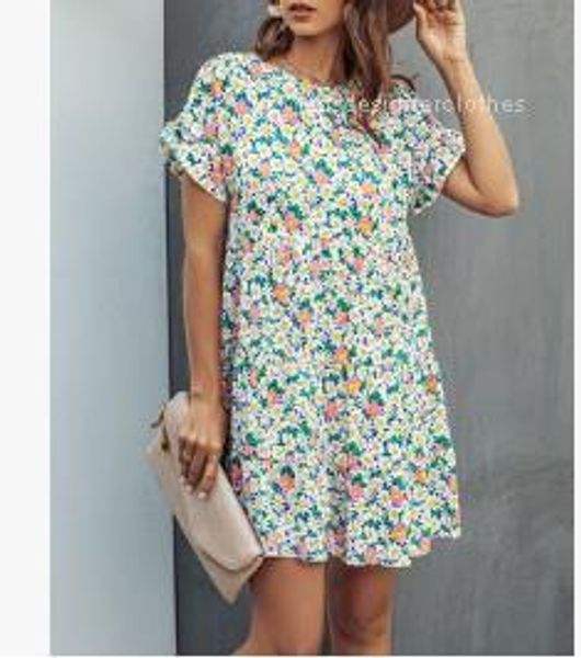 dresses summer fashion short sleeve female clothing loose womens casual dress designer crew neck flora printed, Black;gray
dresses summer fashion short sleeve female clothing loose womens casual dress designer crew neck flora printed, Black;gray