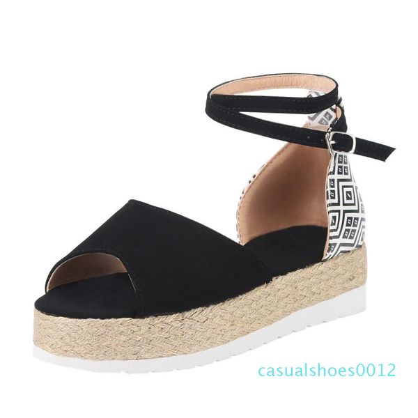 flat sandals women 2020 comfortable platform ladies fashion casual sandals big size platform wedges roman shoes#35 c12, Black
flat sandals women 2020 comfortable platform ladies fashion casual sandals big size platform wedges roman shoes#35 c12, Black