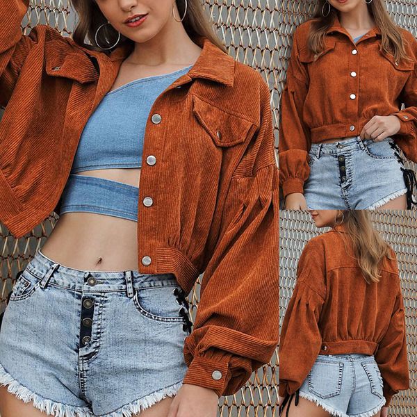 vertvie women winter autumn casual jackets corduroy button down long sleeve short jacket sports outdoor coats running fashion, Black;red
vertvie women winter autumn casual jackets corduroy button down long sleeve short jacket sports outdoor coats running fashion, Black;red