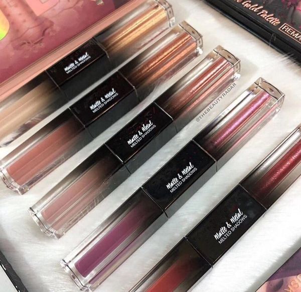 Newest Makeup Matte&Metal Melted Shadows Double Ended Liquid Eyeshadows 5pcs with 10colors 5pcs/set DHL shipping
Newest Makeup Matte&Metal Melted Shadows Double Ended Liquid Eyeshadows 5pcs with 10colors 5pcs/set DHL shipping