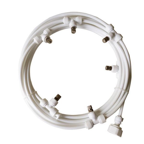 mist sprayer water irrigation garden kit greenhouse garden patio waterring irrigation mister line with plug in nozzle white
mist sprayer water irrigation garden kit greenhouse garden patio waterring irrigation mister line with plug in nozzle white
