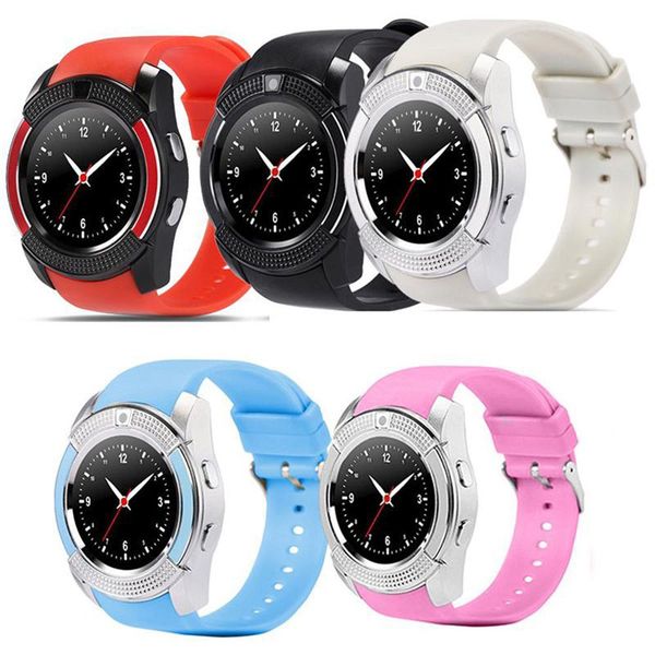 v8 smartwatch bluetooth smart watch touch screen wrist watch with camera sim card slot waterproof sports watch for android
v8 smartwatch bluetooth smart watch touch screen wrist watch with camera sim card slot waterproof sports watch for android