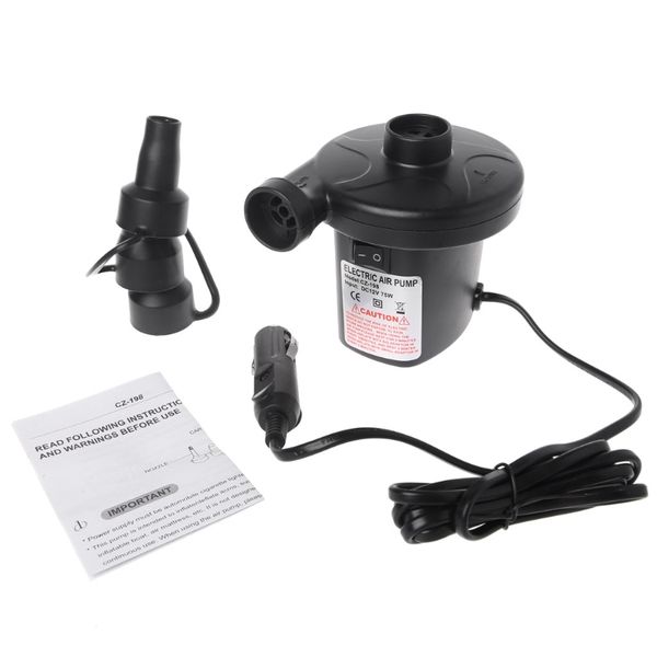 car electric air pump portable air mattress pump inflator deflator for inflatables qyh
car electric air pump portable air mattress pump inflator deflator for inflatables qyh