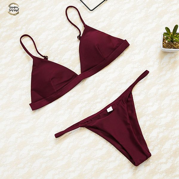 2019 women micro bikini set push up swimwear solid beach bathing suit brazilian thong swimsuit for girls bikini swim suit femme, White;black
2019 women micro bikini set push up swimwear solid beach bathing suit brazilian thong swimsuit for girls bikini swim suit femme, White;black
