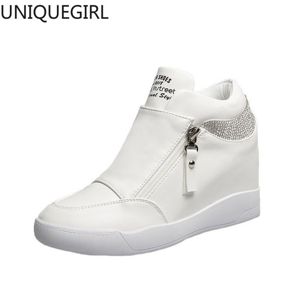 2019 fashion wedge women footwear height increasing women boots shoes women's casual shoes platform female botas, Black
2019 fashion wedge women footwear height increasing women boots shoes women's casual shoes platform female botas, Black
