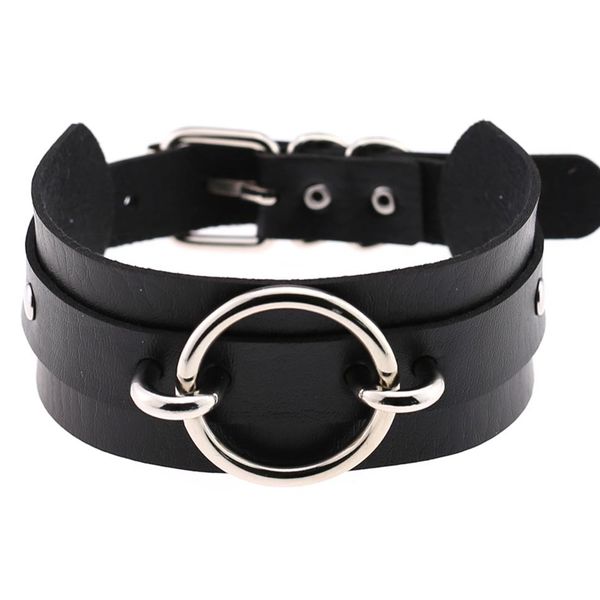 thick faux leather choker collar women vegan leather chocker necklace with adjustable buckle bondage harness gothic jewelry, Golden;silver
thick faux leather choker collar women vegan leather chocker necklace with adjustable buckle bondage harness gothic jewelry, Golden;silver