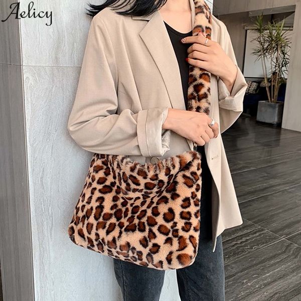 aelicy leopard plush shoulder bags for women's autumn winter fashion ladies vintage handbags women large capacity messenger bags
aelicy leopard plush shoulder bags for women's autumn winter fashion ladies vintage handbags women large capacity messenger bags